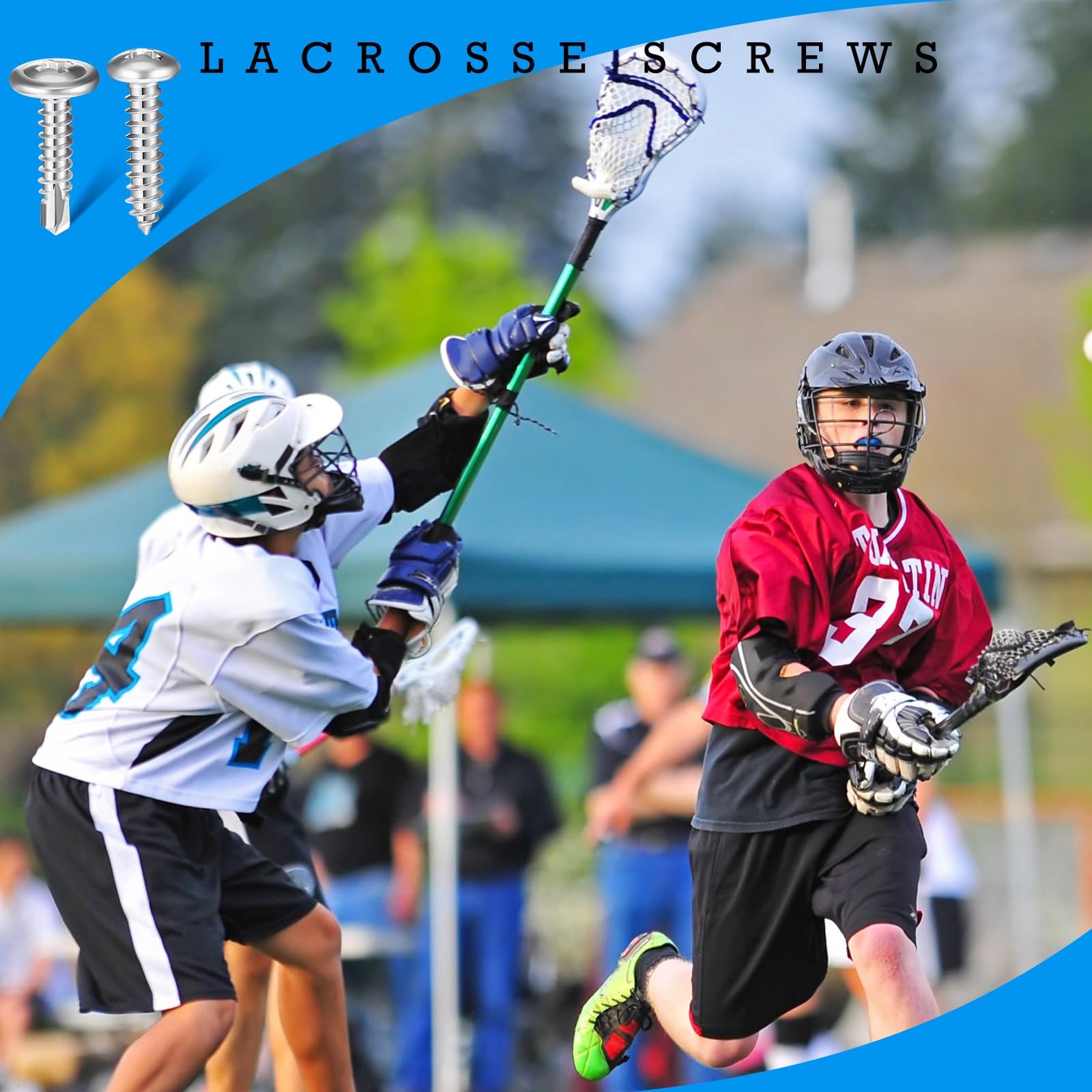 Amazon.co.jp: Hicarer 100個 ラクロスねじ セルフタッピングラクロス